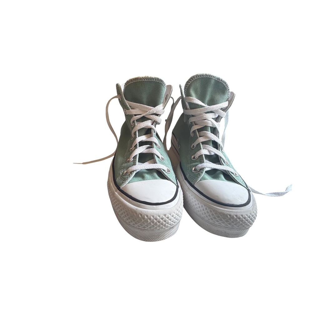 Converse Chuck Taylor All Star Lift Platform High Top Sage Green 171209C W8.5